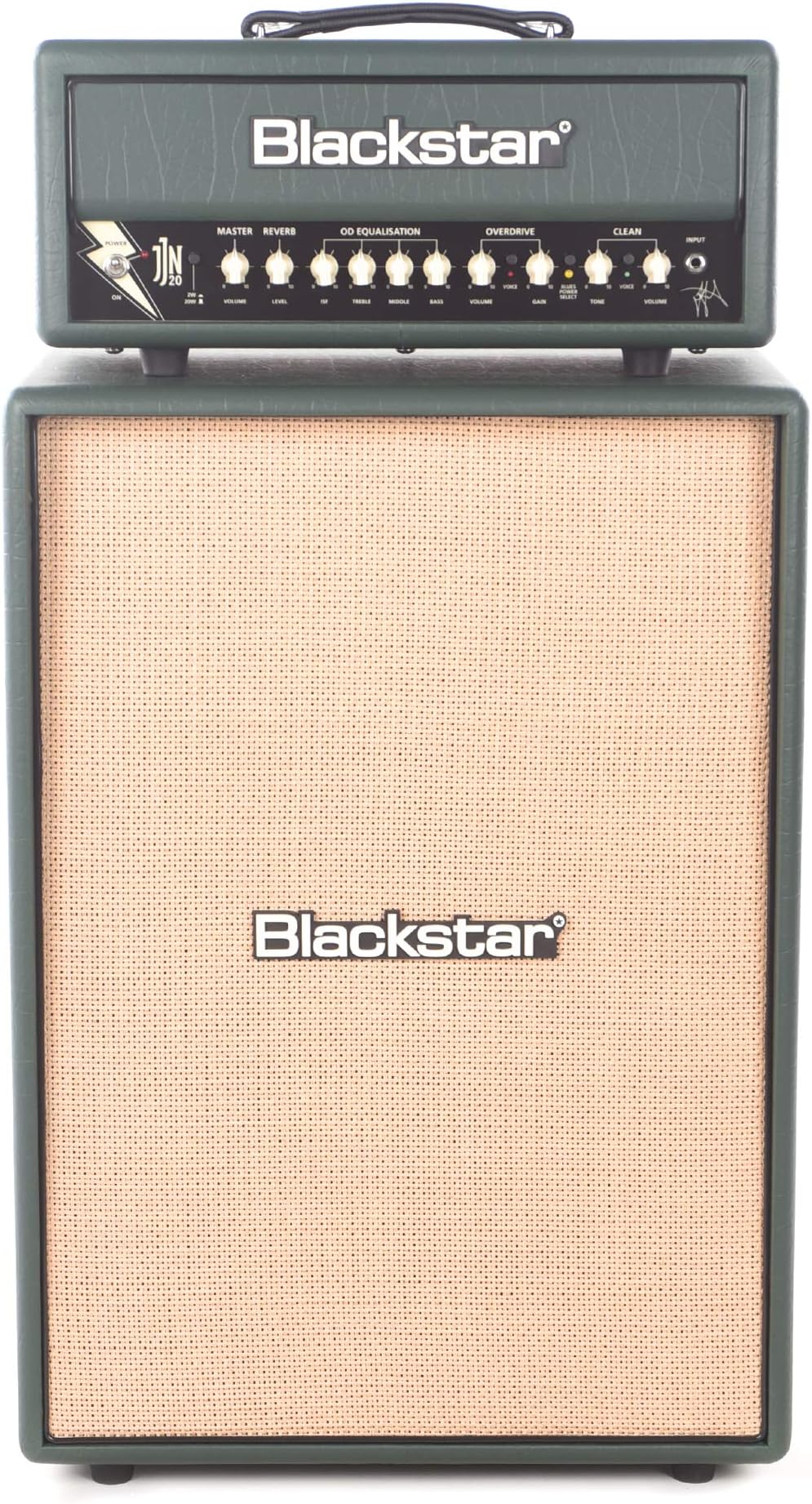 Blackstar JJN-20R MKII Jared James Nichols Signature 20W Head and Matching 2x12 Cab