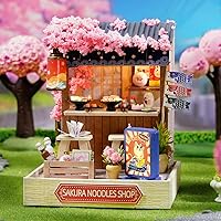 Vista 4 de TuKIIE Kit de casa de muñecas en miniatura DIY con muebles, a escala 1:24, casa de muñecas de madera creativa para habitación mini, a prueba