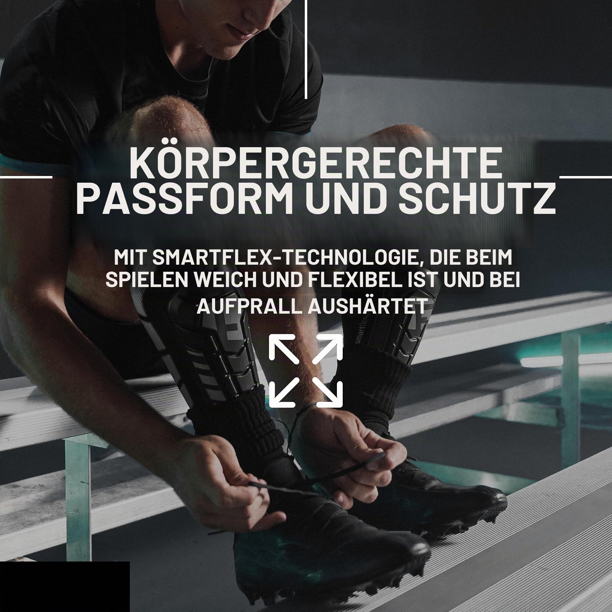 G-Form Pro-S Vento Fußball Schienbeinschoner - Fußball Schienbeinschützerhalter
