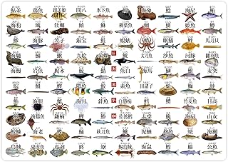 ザ・アクセス 下敷き お魚 漢字 大全 水族館 A4