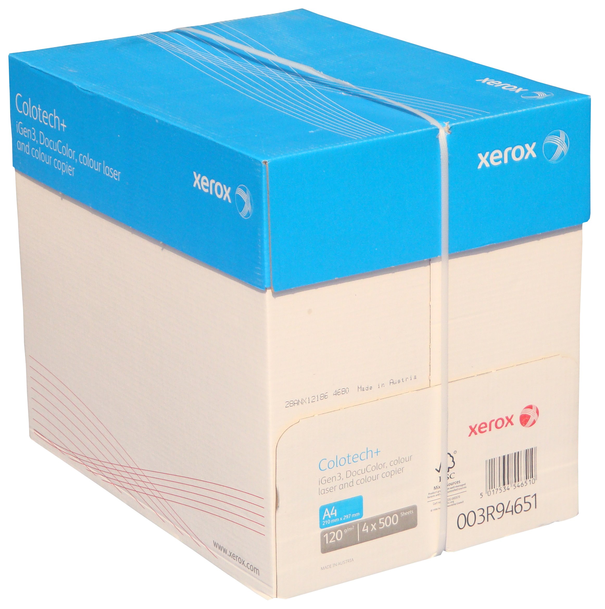Xerox 003R94651 Renkli Baskı Kağıdı 120 Gr, A4, 500 Sayfa Paket
