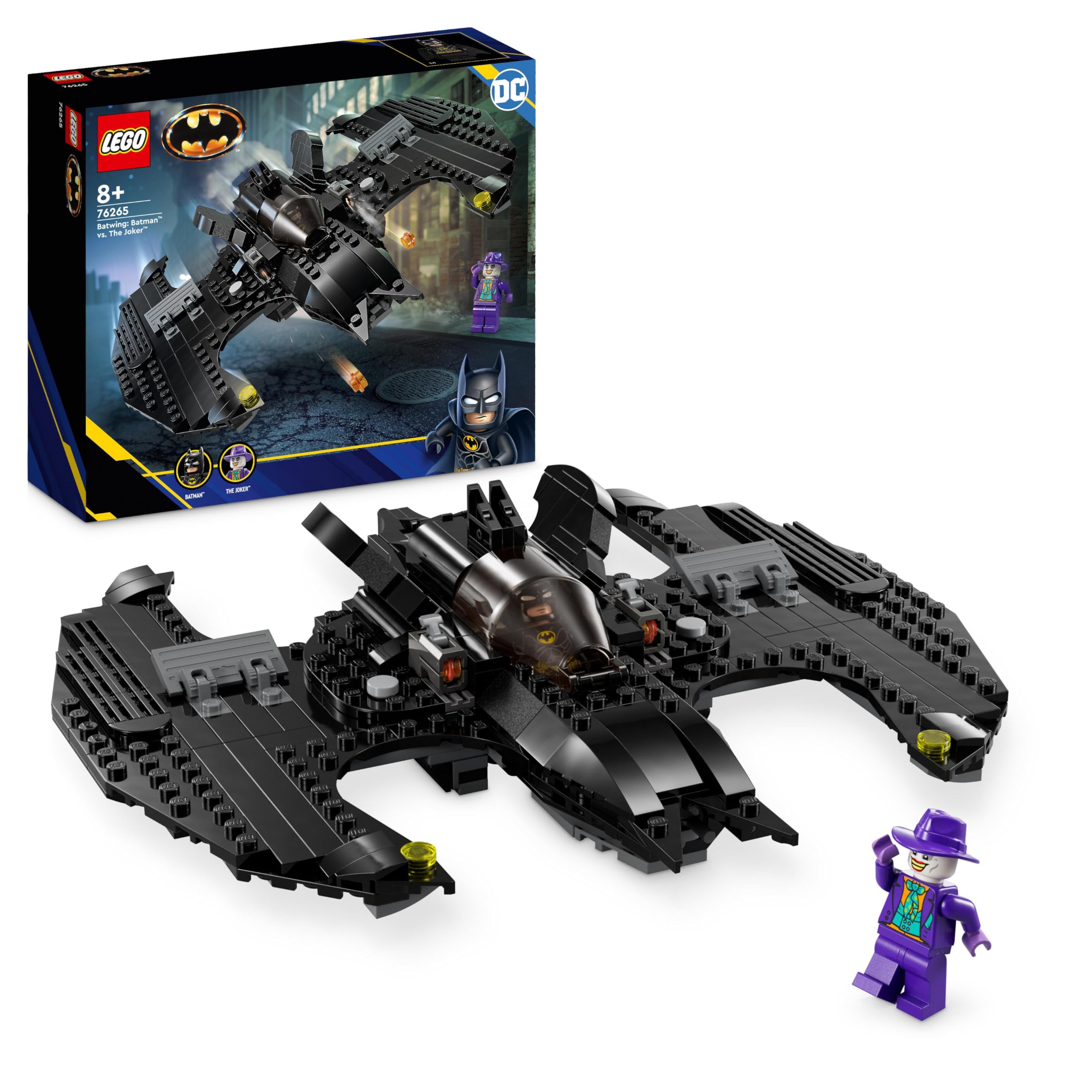 Amazon.com: Lego 76265 DC Batwing: Batman vs. The Joker, Iconic