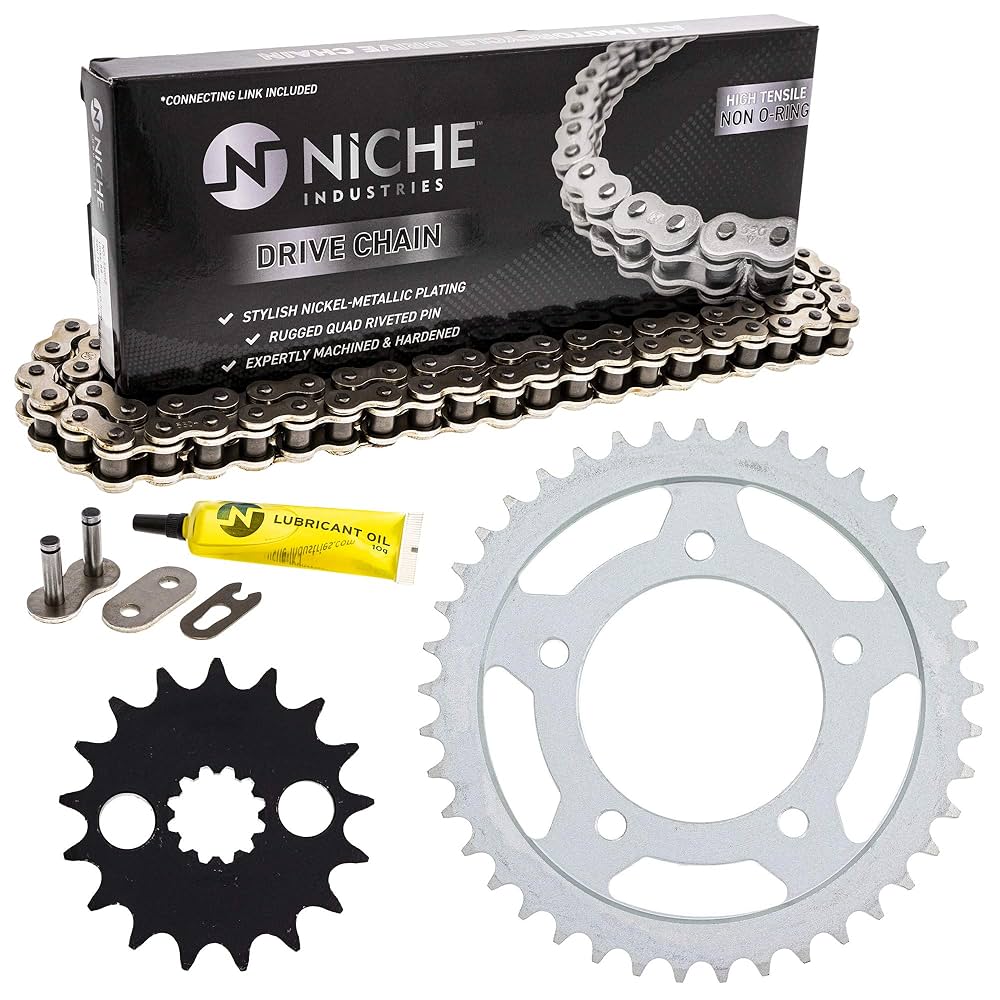 Amazon.com: NICHE Drive Sprocket Chain Combo for Kawasaki