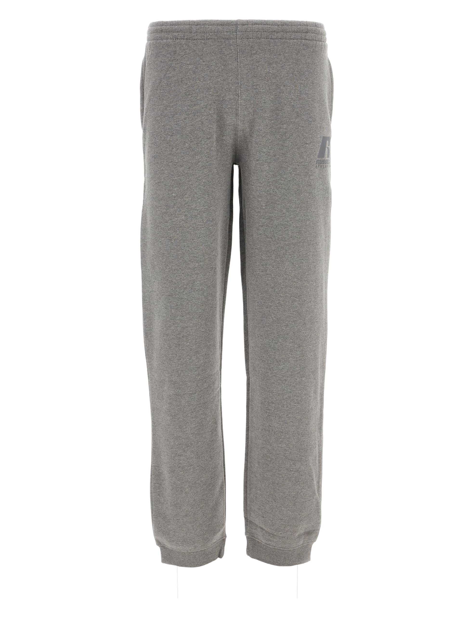 Russell Athletic Unisex Kids Cuffed Leg Compression Pants, Collegiate Grey Marl, 176 UK