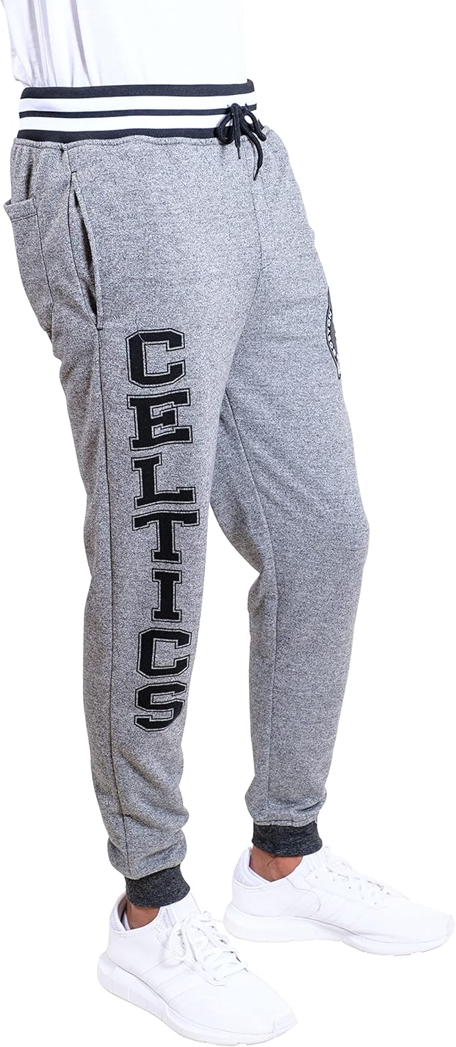 Ultra Game Men's NBA Official Soft Fleece Active Jogger Sweatpants - Image 2