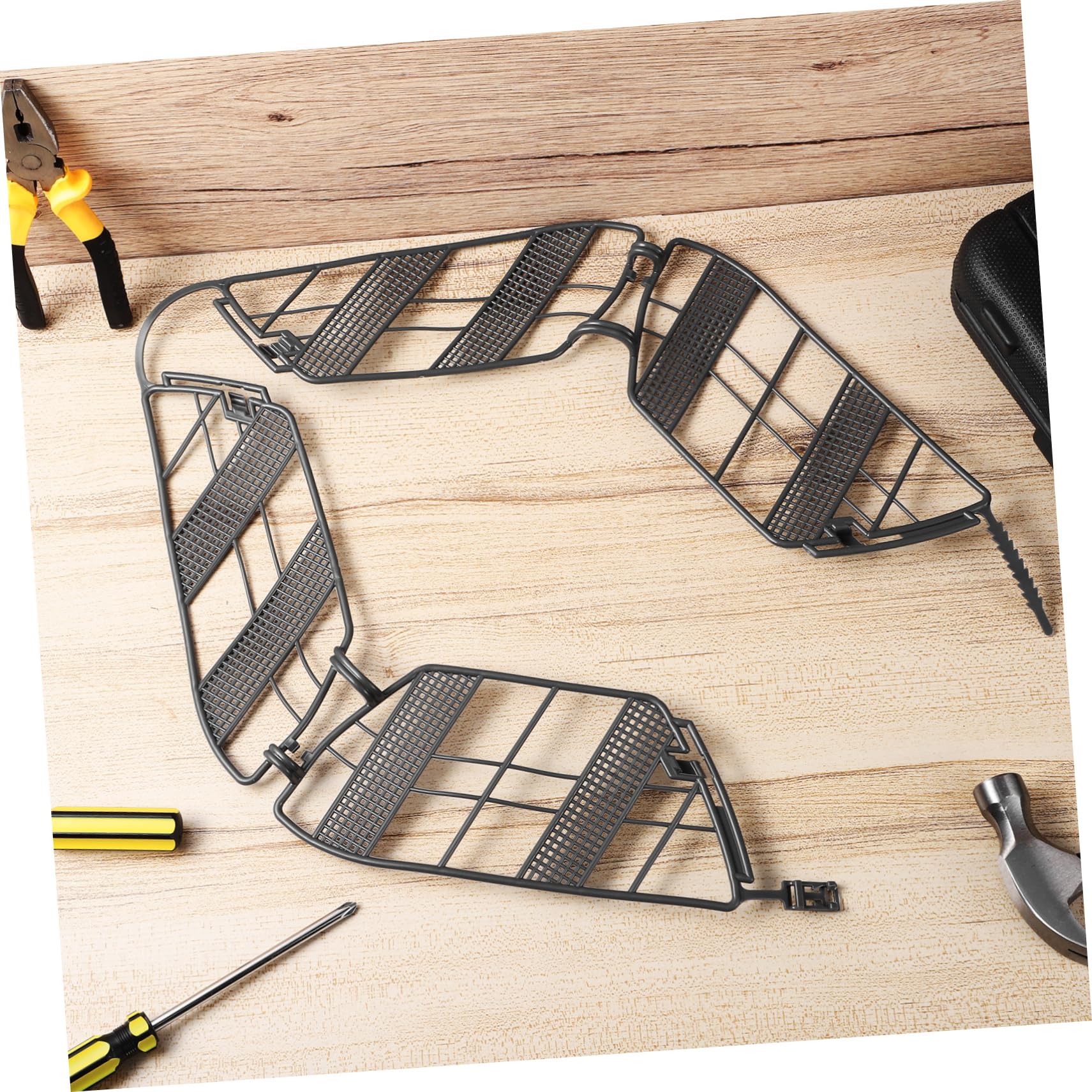 NAMOARLY Bicycle Protective Mesh Rear Seat Guard Bike Wheel Guard Dress Wheel Easy Install Suitable for All Bikes