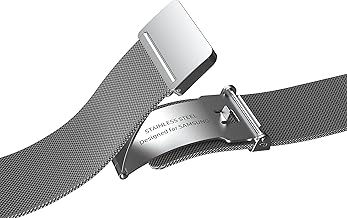 Samsung 20mm Milanese Band for 40MM Galaxy Watch4 - Silver - Small/Medium