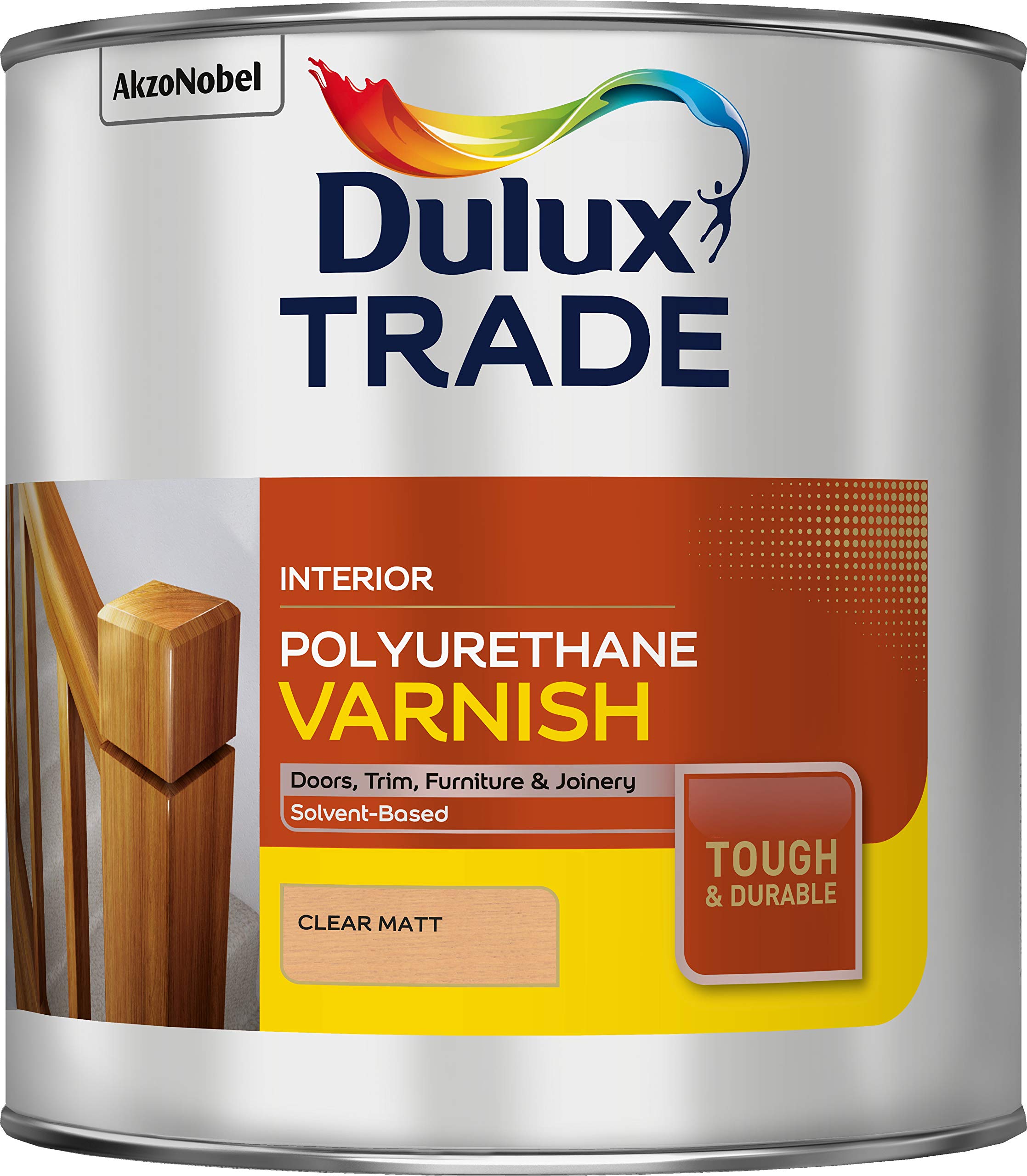 Dulux Trade Polyurethane VarnishMatt2.5L from B&Q