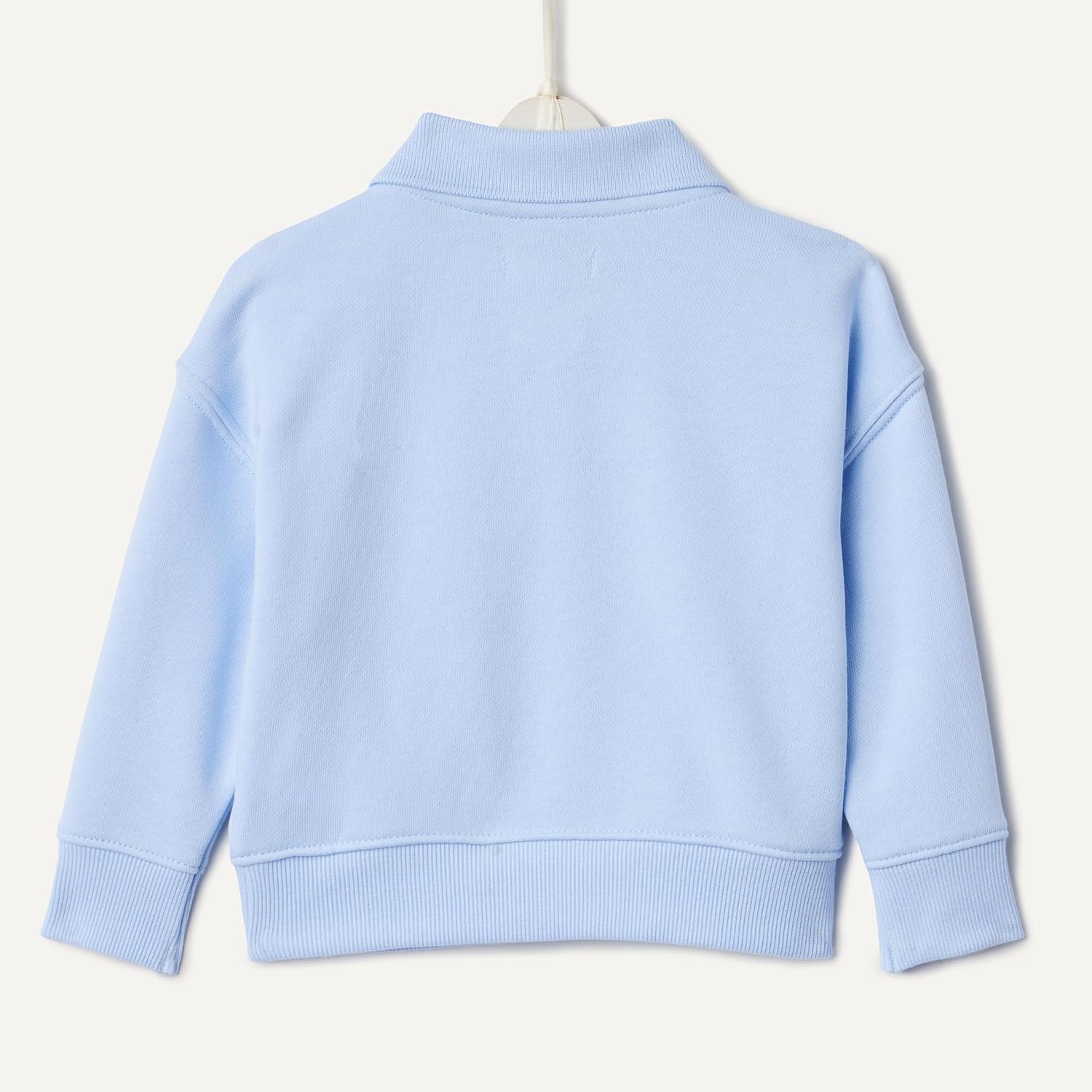 Amazon Essentials x Sofia Grainge Babies, Toddlers and Boys' French Terry Polo Sweatshirt - Image 6