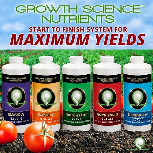 Miniatura 2 de Growth Science Nutrientes - Fuerza (0-0-3) Suplemento de sílice (cuarto de galón)