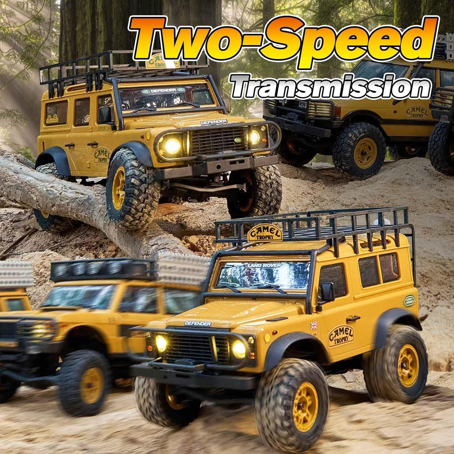 FMS 1/24 RC Crawler RC Model FCX24M Land Rover Family Licensed