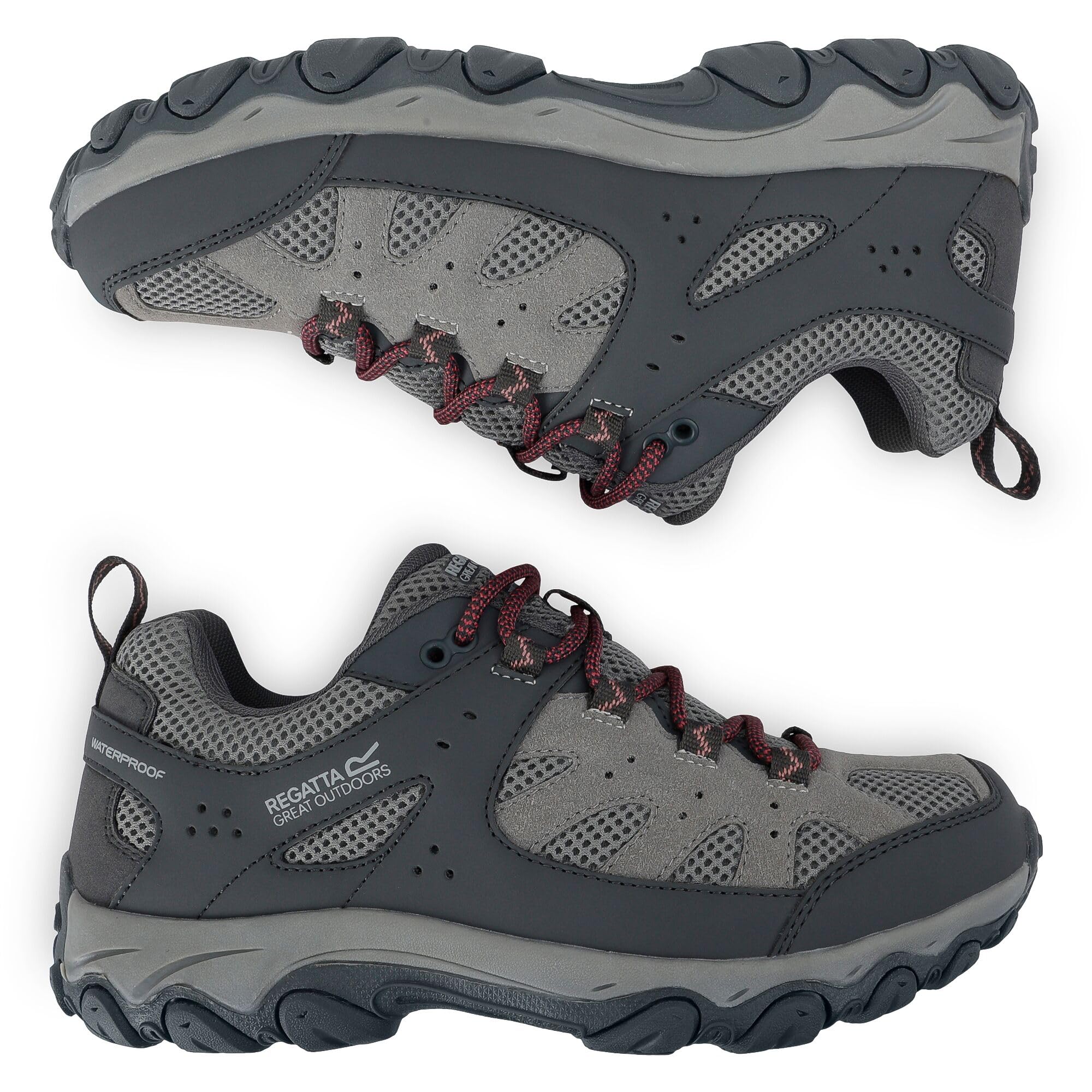 Regatta Wmnedgepointivlow, Edgepoint IV-Zapatos Bajos para Caminar para Mujer