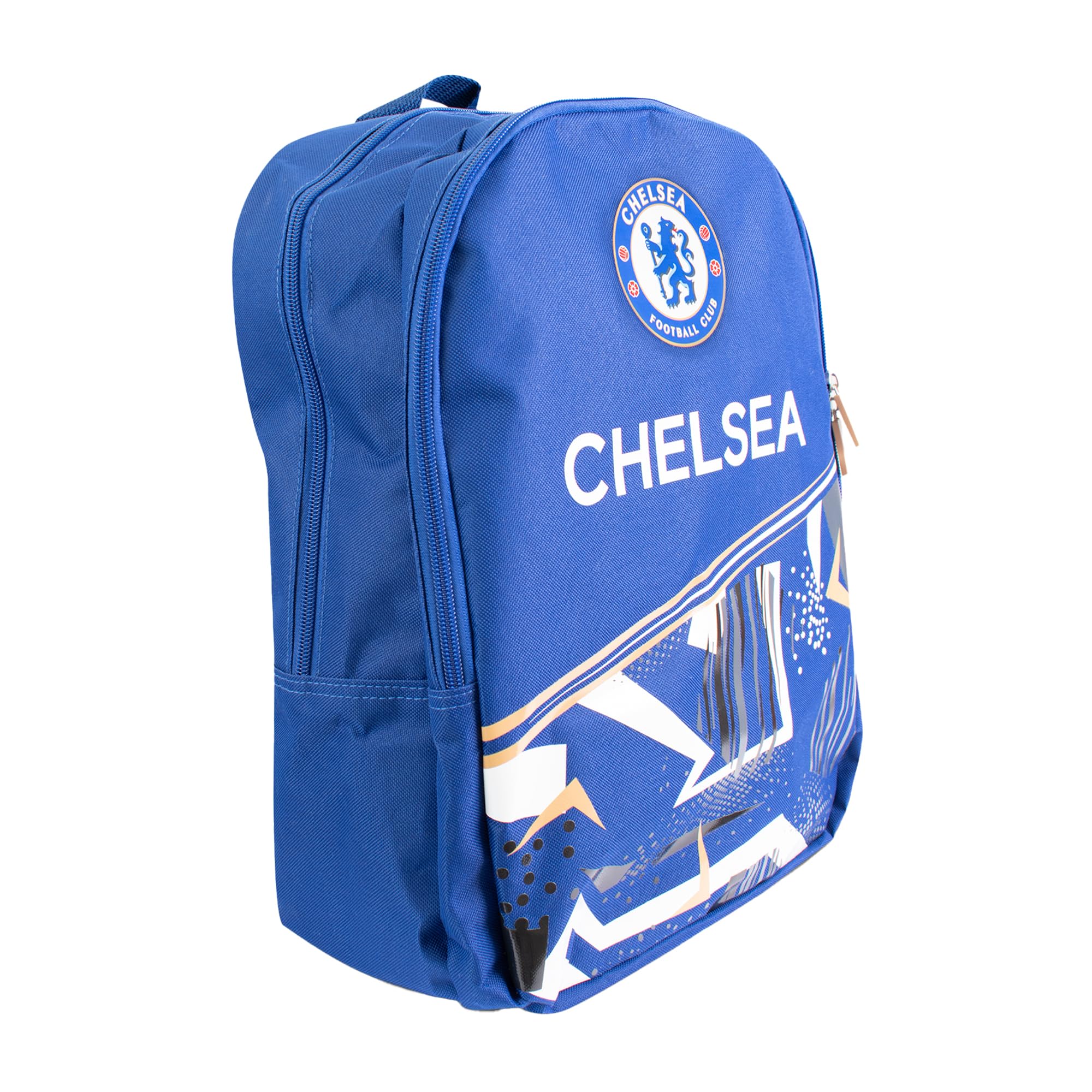 Hy-Pro Chelsea FC - Juego de fútbol oficial del Chelsea FC, pelota tamaño 5, mochila de tormenta, bomba y botella de 750 ml, regalos completos de fútbol para niños y niñas con marca oficial del club