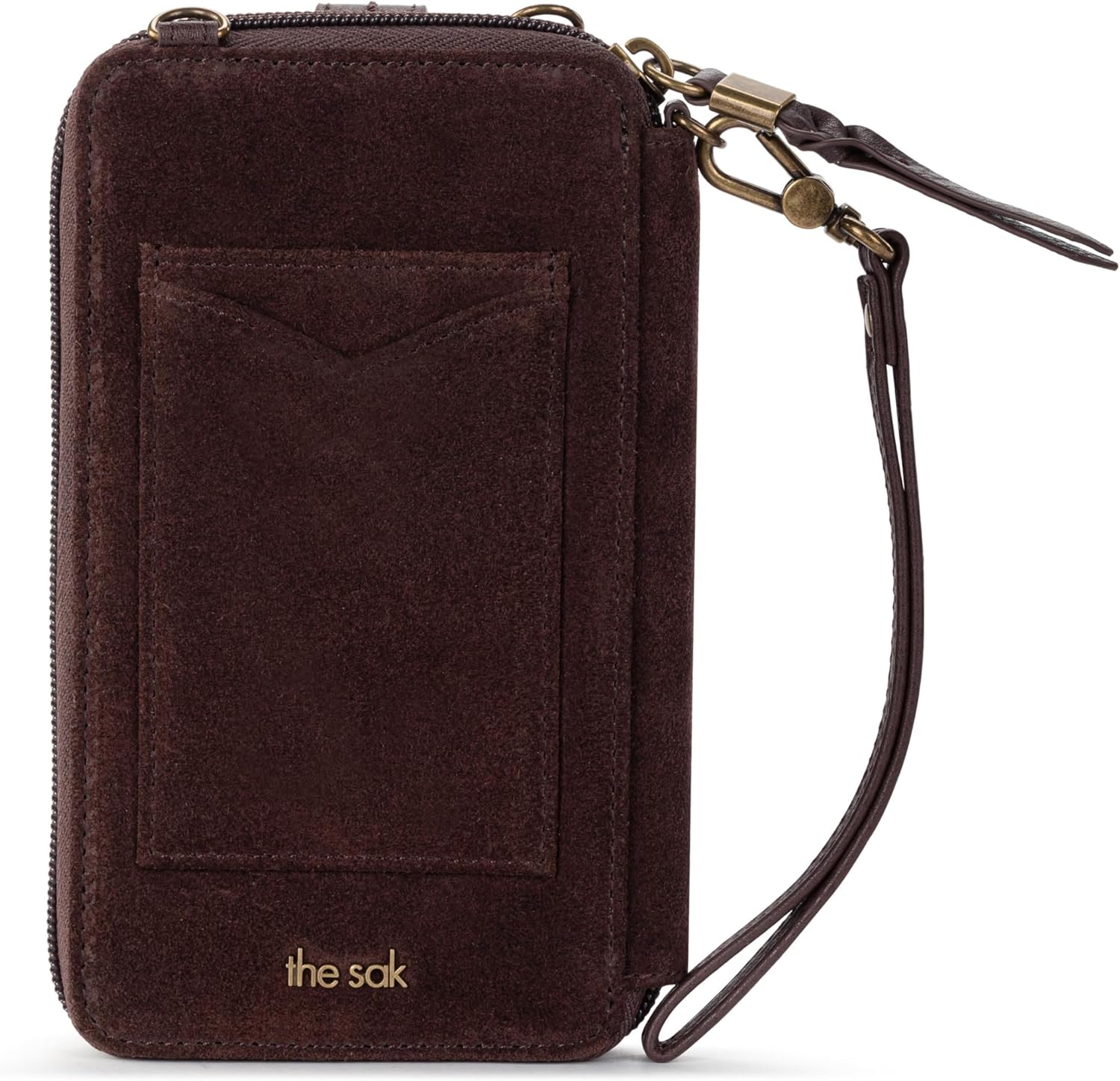 The Sak N/S Smartphone Crossbody - Women's Cellphone Bag & Wallet For Everyday - Leather Convertible Wristlet With Zipper - Image 4