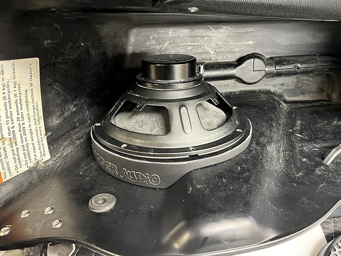 8 Pulgadas Adaptadores de Montaje para Parlantes Maletero Harley 1994-2013 miniatura 2