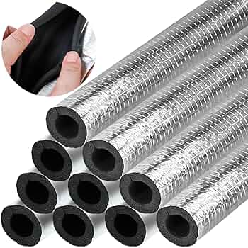 Water Pipe Insulation Sleeve, Aluminum Foil Tube Pipe