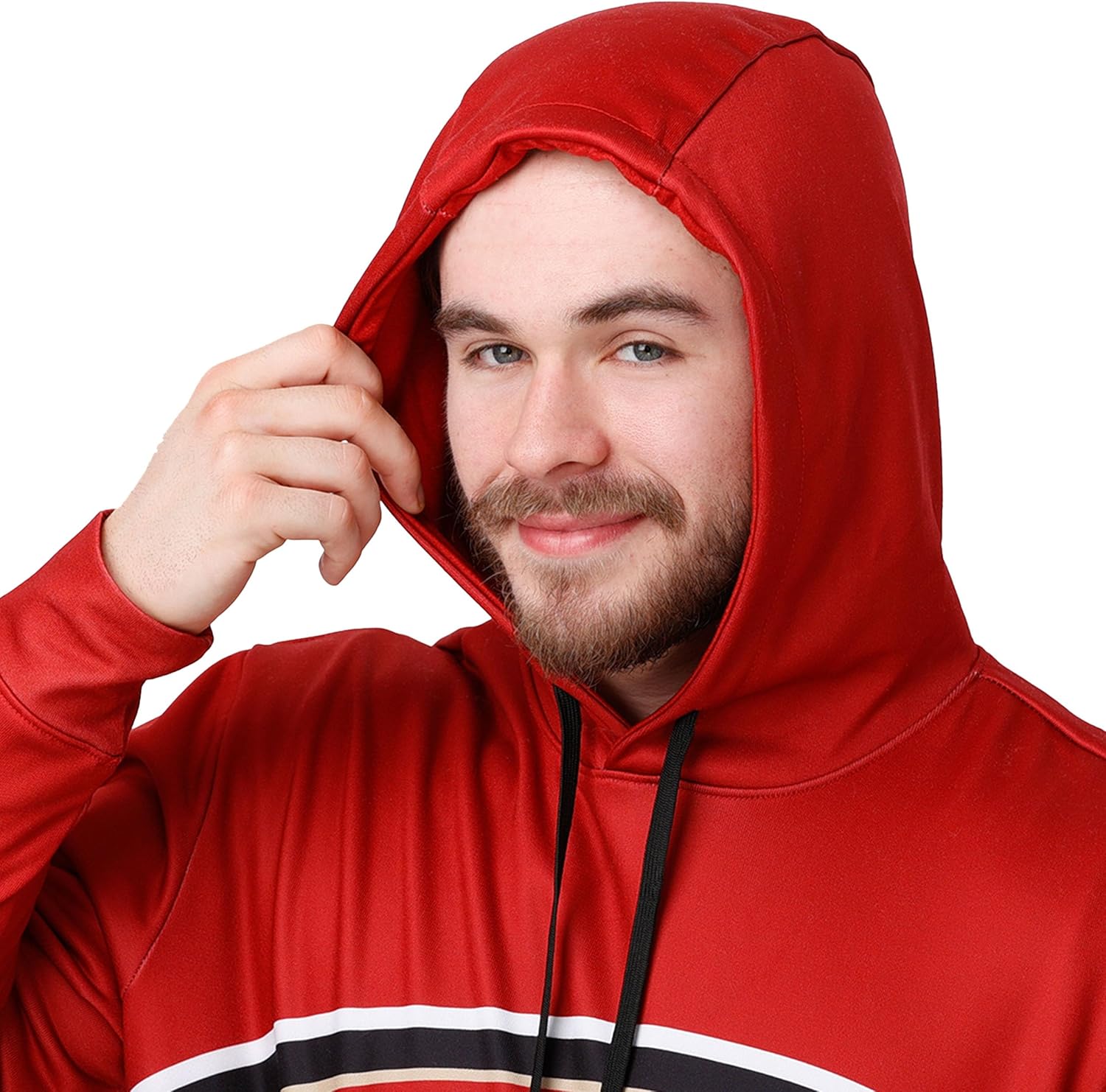 FOCO NFL mens Nfl Team Color Bold Logo Hooded Pullover Hoodie