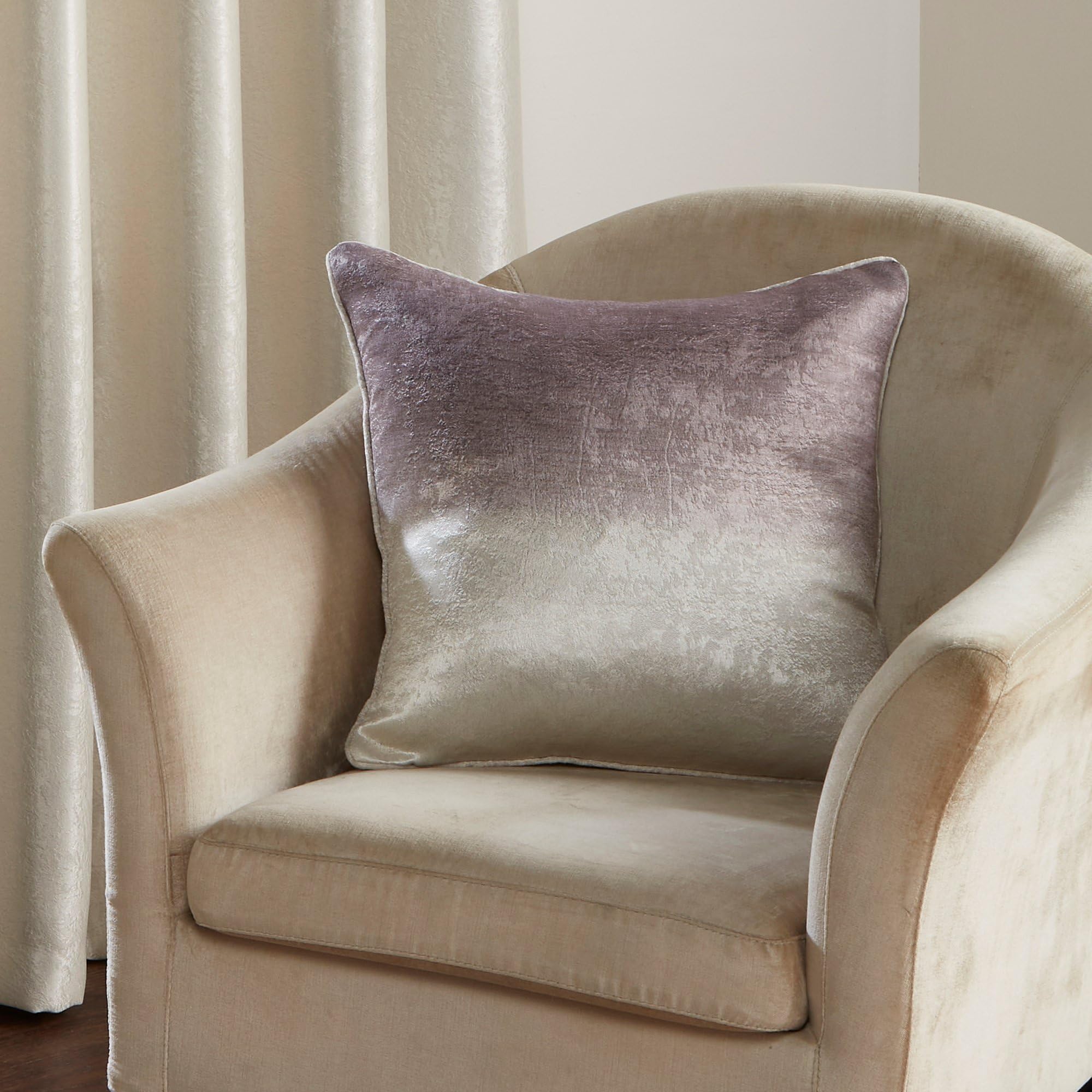 Fusion Chocolate - Ombre Strata - Cushion Cover - 43 X 43Cm In