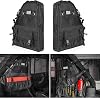 NKCELL POWER Roll Bar Storage Bag Multi Pockets Compatible with Jeep Wrangler JK TJ LJ & Unlimited JL 4-Door US Flag Pack of 2