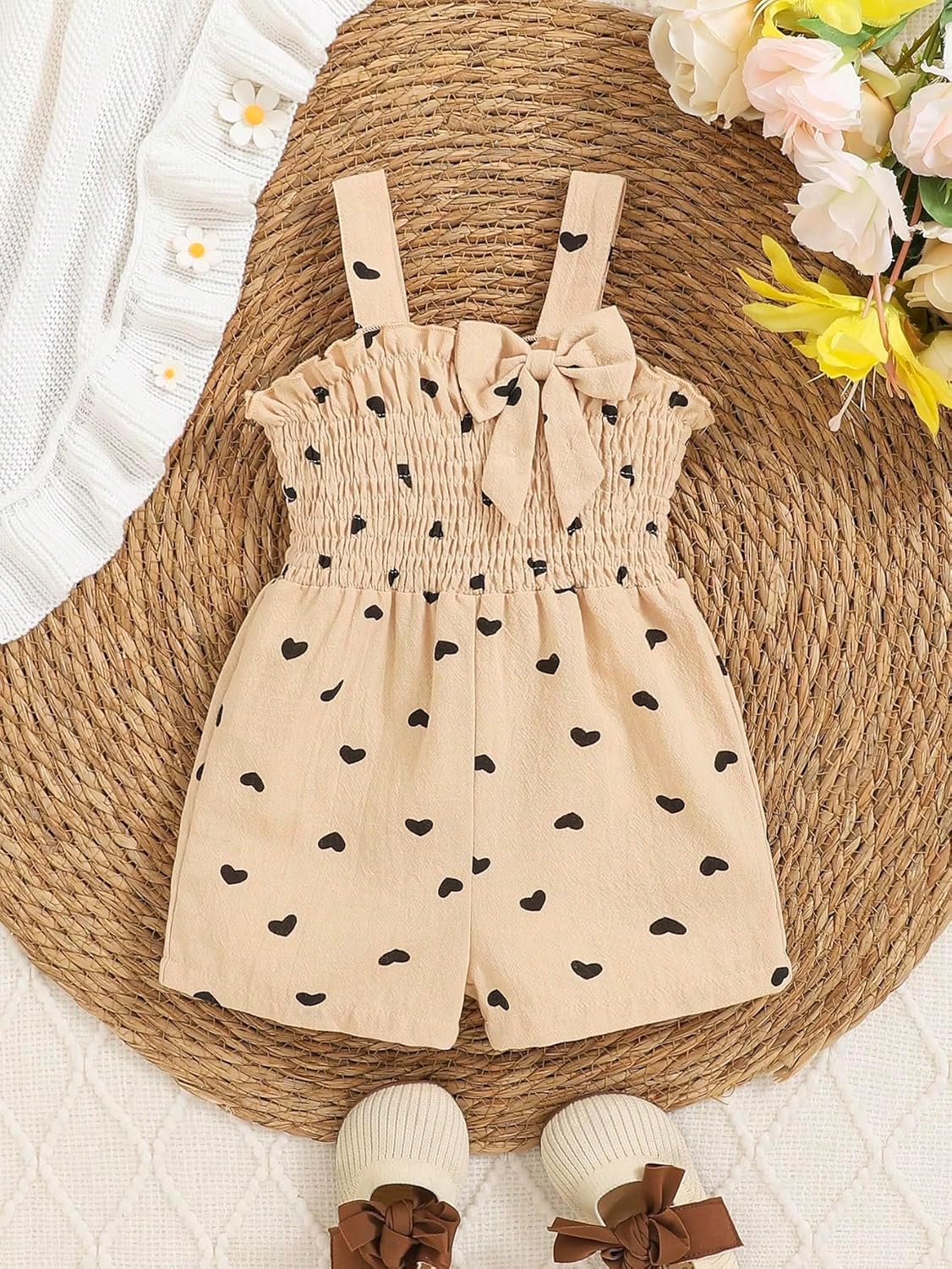 Baby Girl Clothes Toddler Girl Summer Outfit Infant Romper Ruffle Sleeveless Tank Top Jumpsuit 6M-3T - Image 2