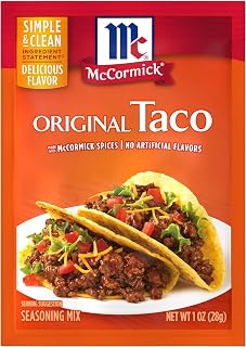 McCormick Original Taco Seasoning Mix Packet, 1 oz