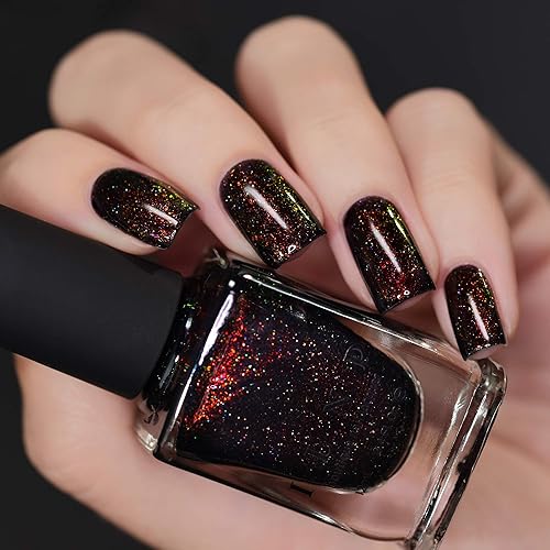 Miniatura 475 de ILNP Madison Ave Esmalte de uñas holográfico metálico rosa antiguo