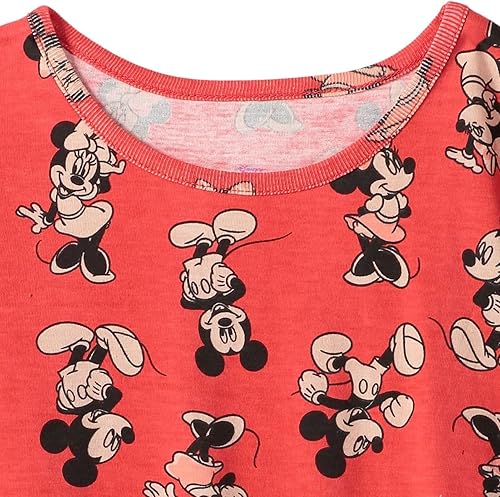Vista 6 de Disney Minnie Mouse Mickey Mouse - Paquete de 2 vestidos para bebés y niños pequeños