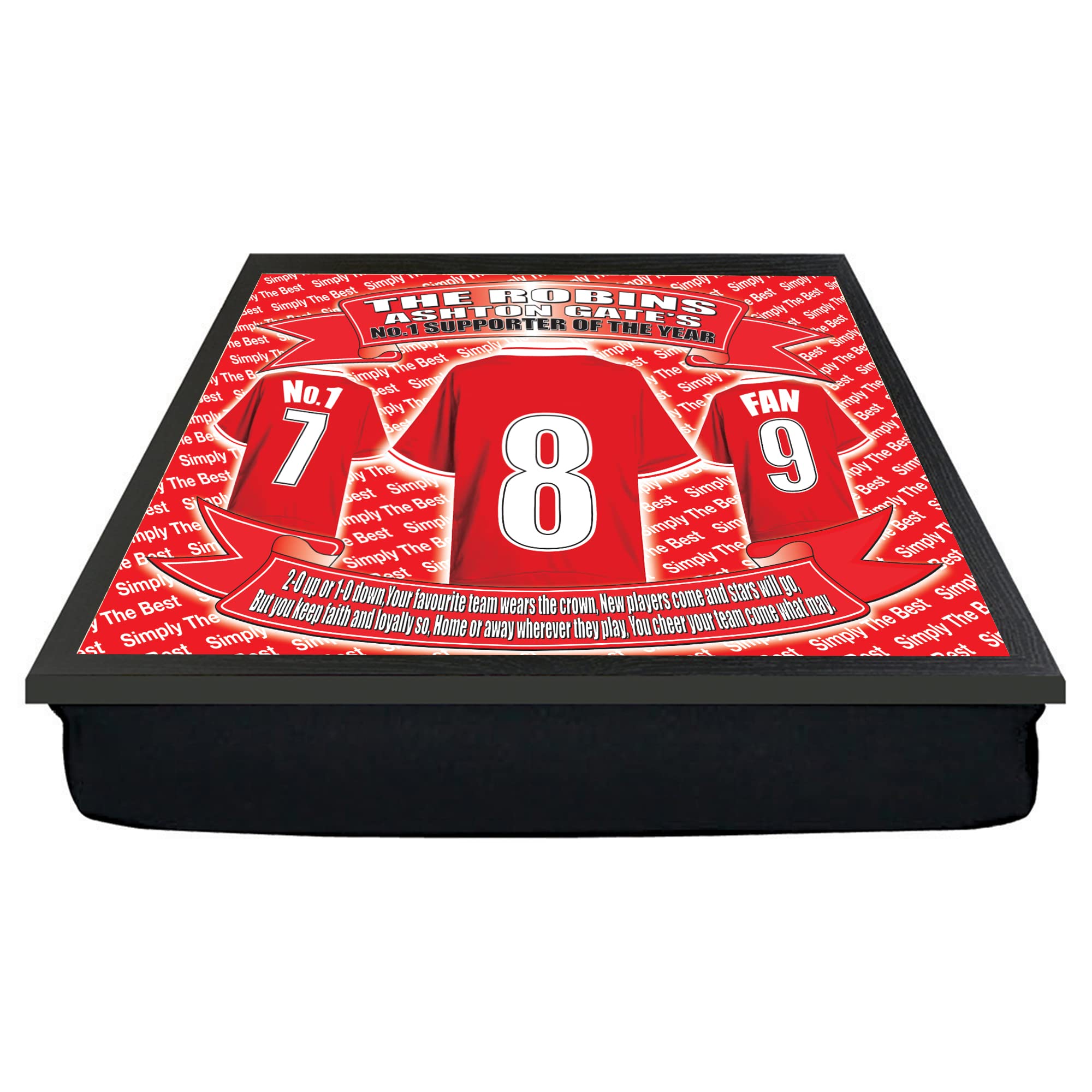 Bristol City Football Shirt Lap Tray Gift