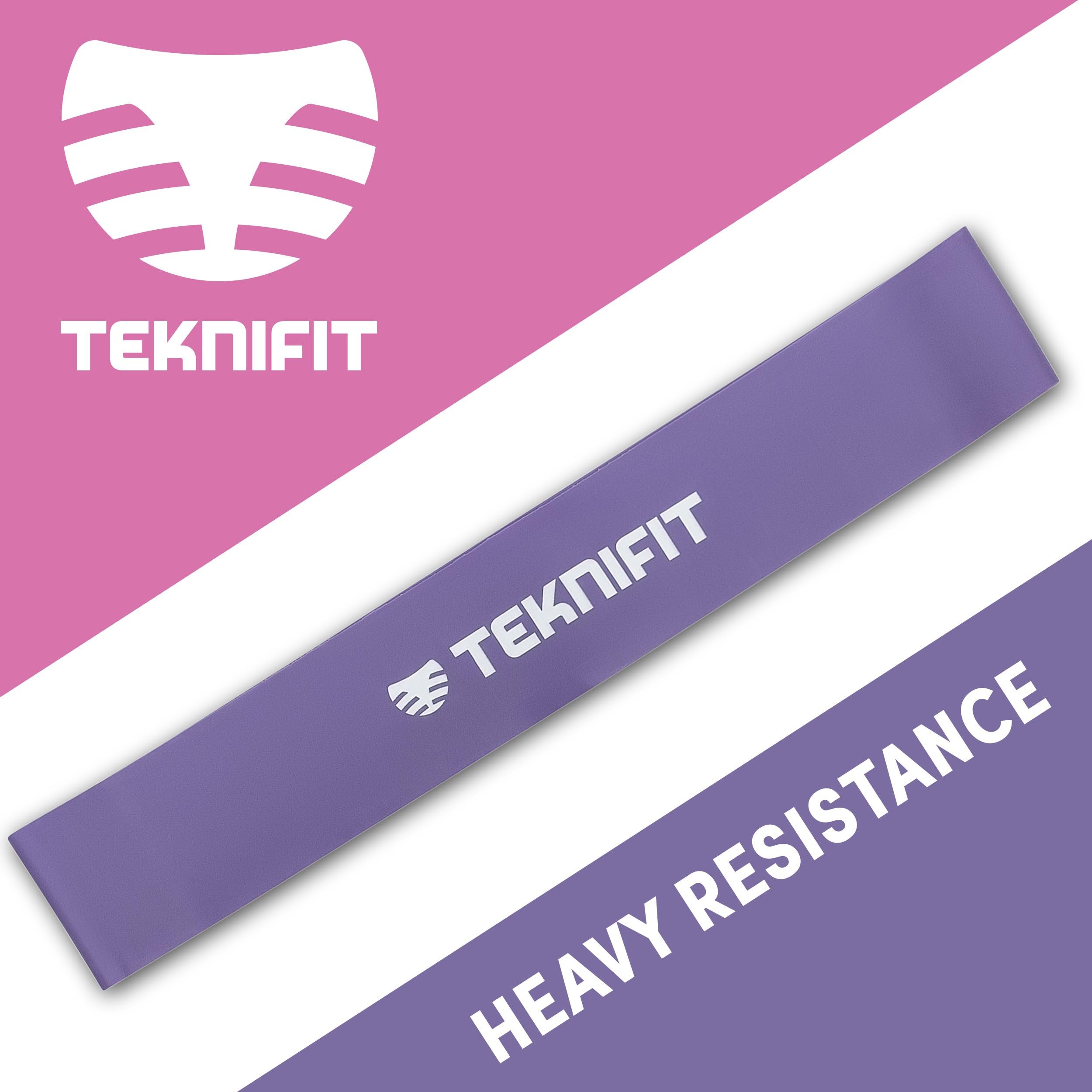 Heavy Resistance Band - Mini Loop - Perfect for Home and Gym Workouts - Teknifit
