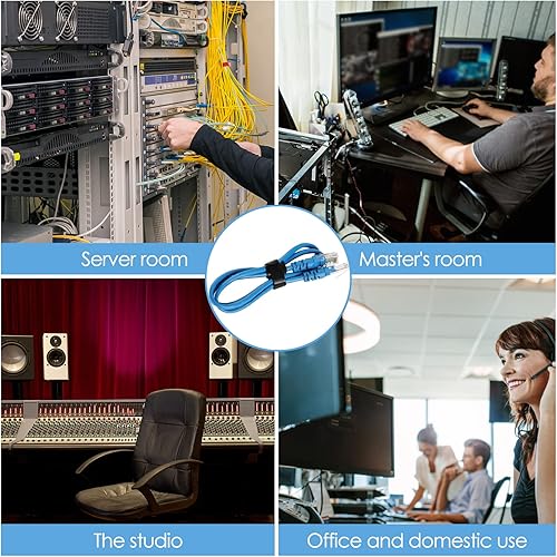 Miniatura 6 de 240 bridas reutilizables de 6 pulgadas, organizador de cables, organizador de cables, organización de cables ajustable