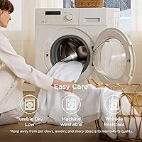 Vista 203 de Bedsure Funda de edredón tamaño Twin/Twin XL - Juego de ropa de cama suave de doble cepillado para niños y adultos, cierre de cremallera, 2 piezas