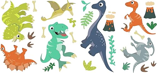 Miniatura 2 de RoomMates RMK4762SCS - Calcomanías de pared para despegar y pegar de dinosaurio