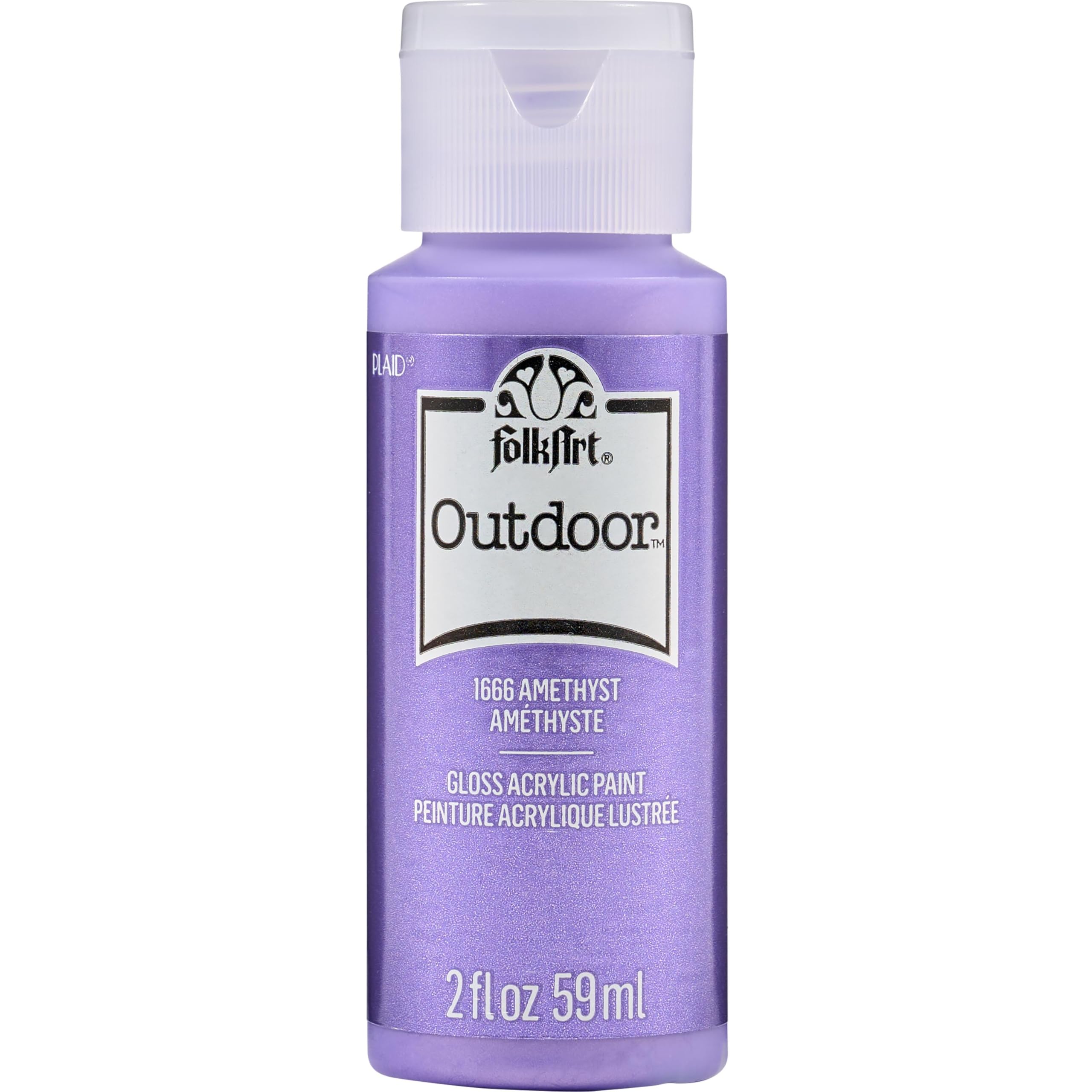 FolkArt Outdoor Acrylic Paint in Assorted Colors (2 Ounce), 1666