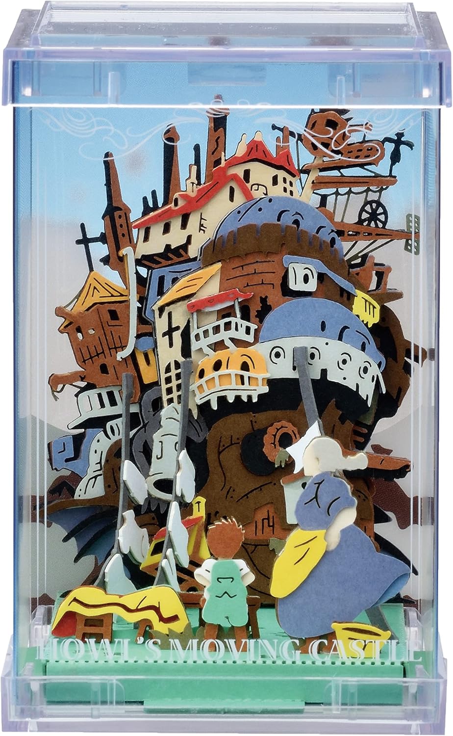 Ensky - Howl's Moving Castle - Good Weather for Laundry Day, Paper Theater Craft Cube (PTC-T07)