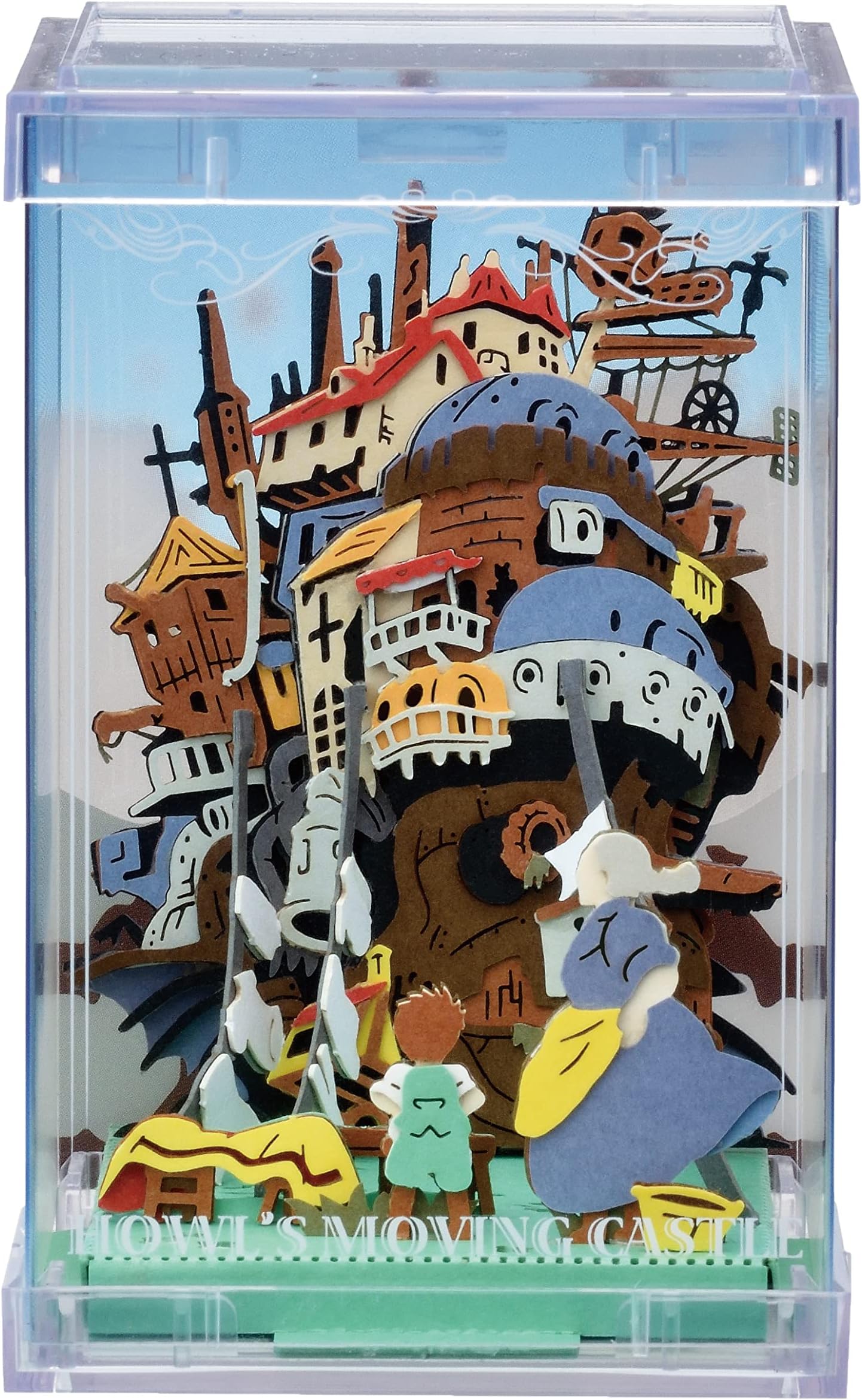 Ensky - Howl's Moving Castle - Good Weather for Laundry Day, Ensky Paper Theater Cube (PTC-T07)