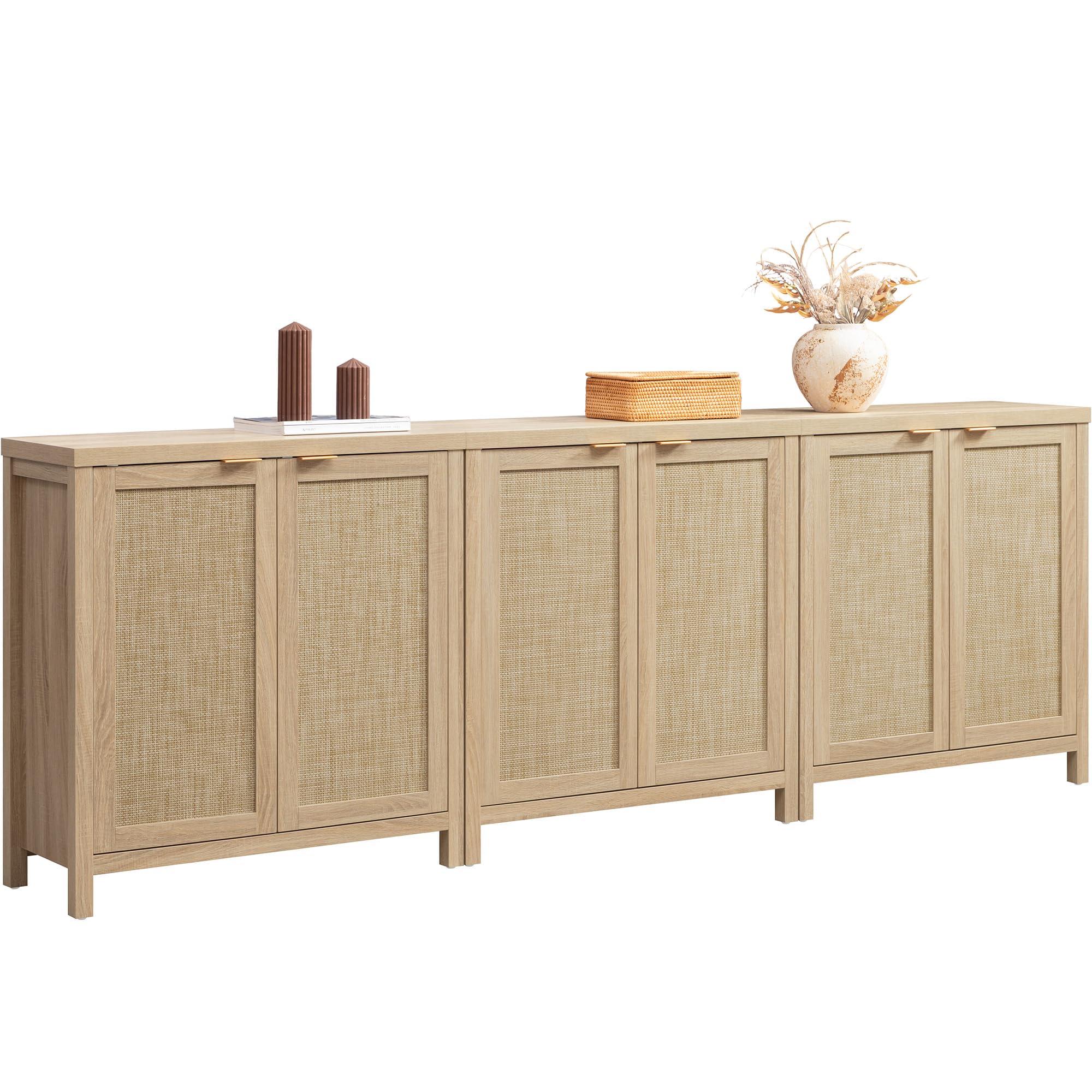 SICOTAS 3-Piece Rattan