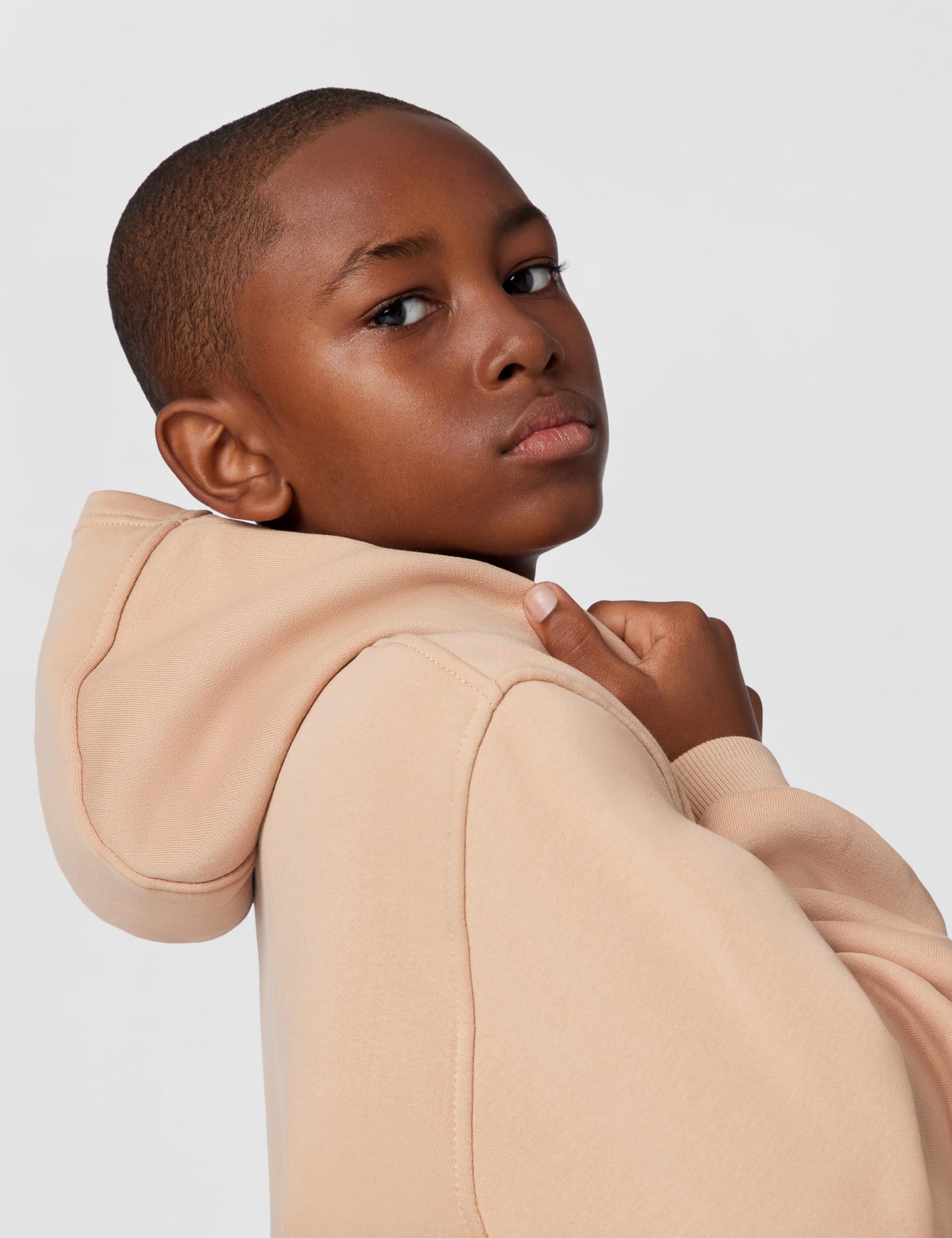 NIKE NSW Club Fleece Lbr Hoodie (Kleine Kinder/Große Kinder) Felpa Unisex per Bambini