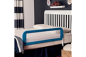 Safe Bedtime Boundaries: Adjustable Mesh Bunk Bed Guard Rail for Top Bunk Security