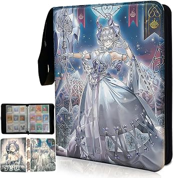 YuGiOh i in Ticaret Kart  Ba lay c , 900 Kartl  Kart Toplay c  Alb m Tutucusuna Uyar, 40  kar labilir Kollu Oyuncaklar Erkek K z  ocuklar  i in Hediyeler