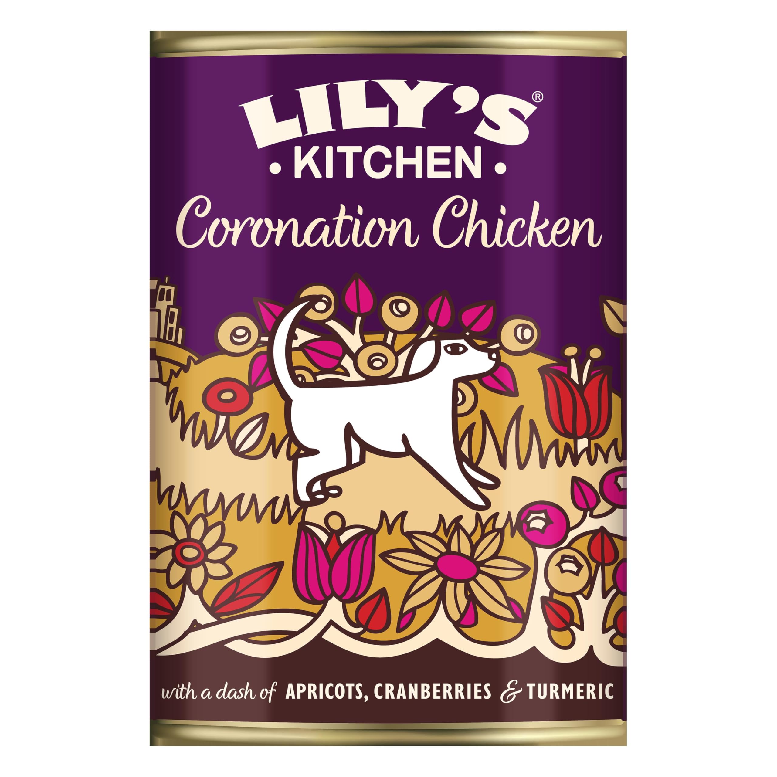Lily's Kitchen Coronation Chicken Dog Food - X 400G Grain Size 6