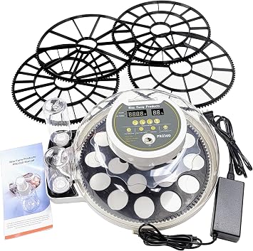 DELUXE PRO 360 RITE FARM PRODUCTS 21 EGG CHICKEN INCUBATOR HATCHER & ALL 5 TURNER TRAYS