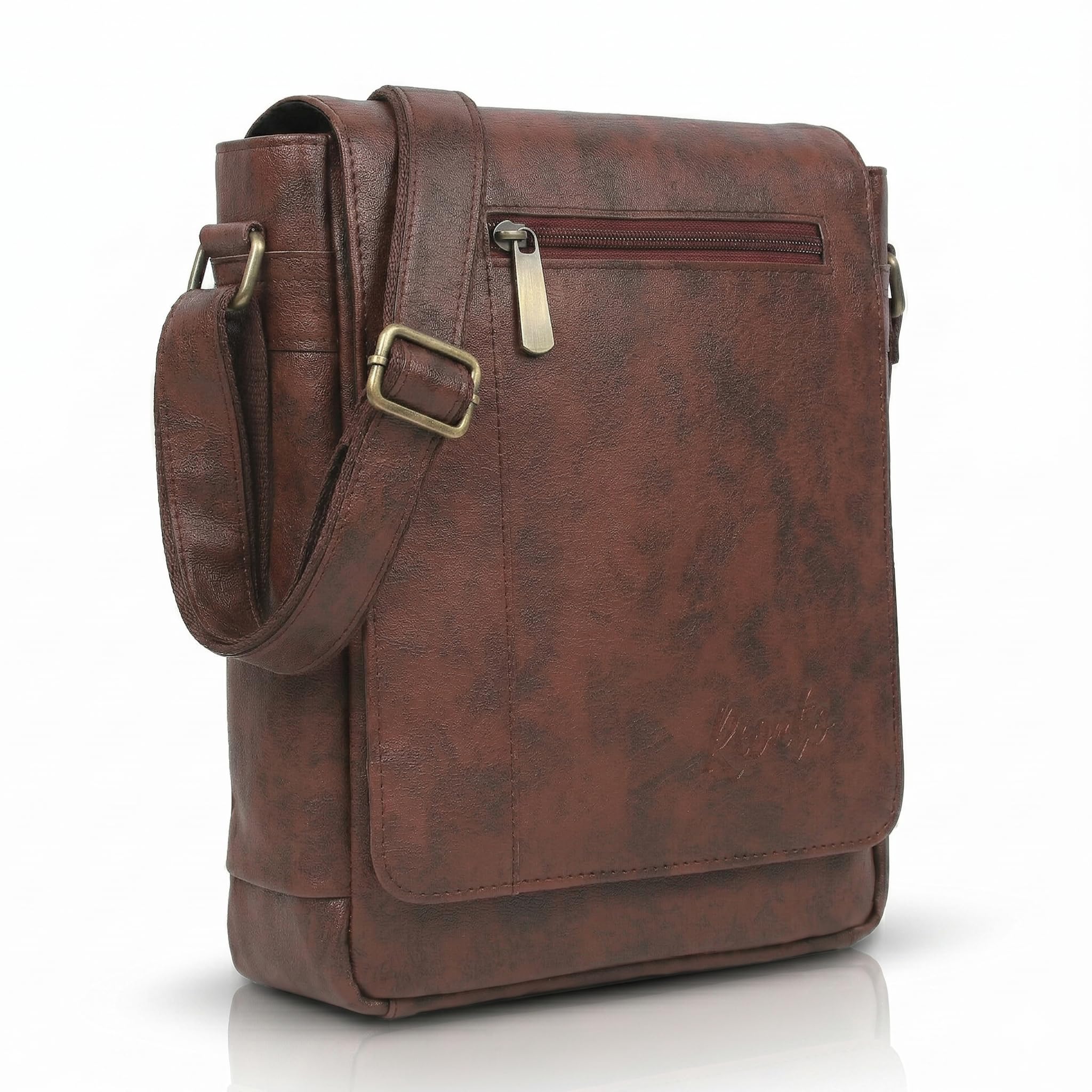 Flex Sling Bag for Men | Crossbody Side Bag for Men | Multipurpose Shoulder Bag for Office, Travel, Business | Fits Tablet upto 10 inches-image-45
