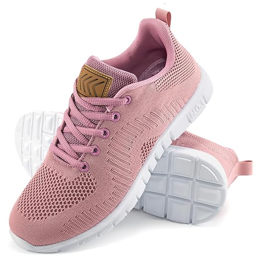Alicegana Sneakers for Women Walking Shoes: Lightweight Non Slip Comfortable Womens Shoes Footwear for Tennis Casual Work Travel