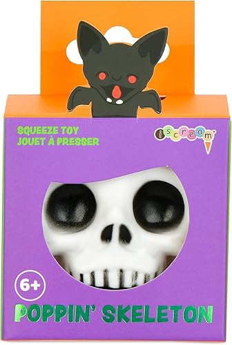 Miniatura 4 de iscream Spooky Season Halloween Squeezy Pop-Up Bat & Skeleton Stress Ball