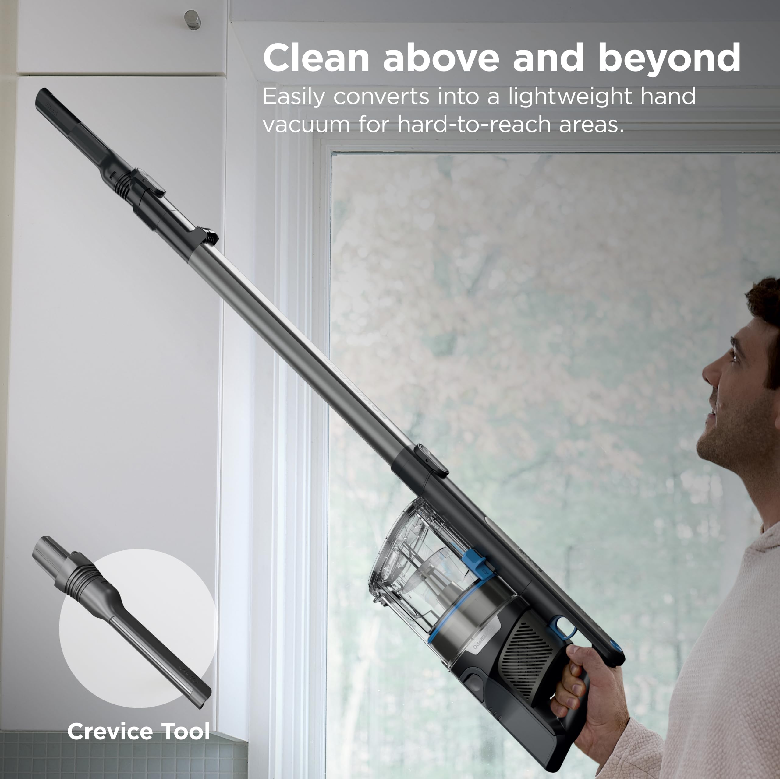 Shark PowerPro Reveal Plus Cordless Vacuum Cleaner - Charcoal - IZ376H view 6