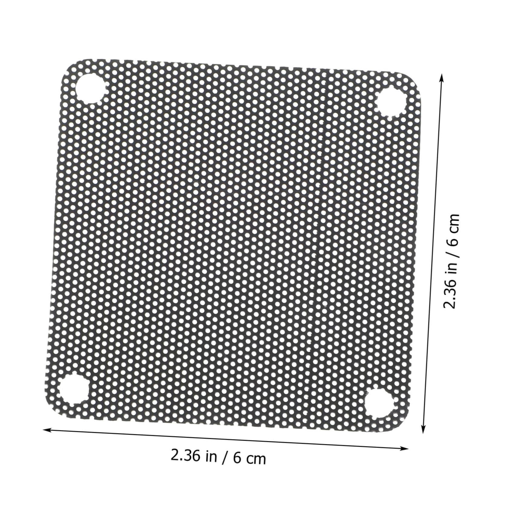 OSOLADY 10pcs Fan Filters Mesh Covers for Computer Case Cooling Design for Hardware Compatible Fans and Cases