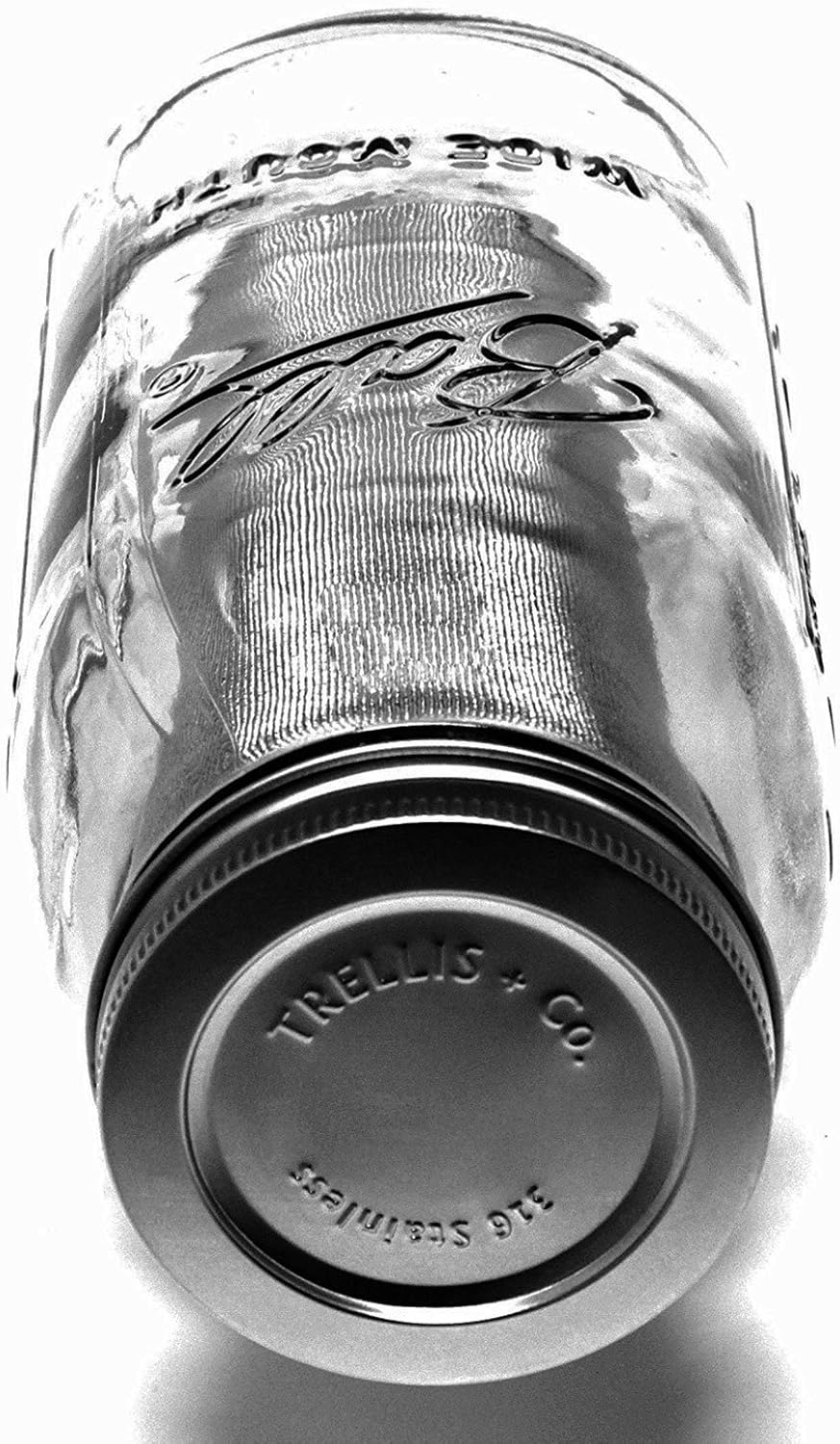 T&Co. Cold Brew Coffee Maker Kit with 64 Oz Mason Jar, Stainless Steel Filter & Lid, Coffee - 80 Micron Woven Filter, Lid & Gaskets, Instructions - Cold Brewed Coffee/Iced Tea Kit