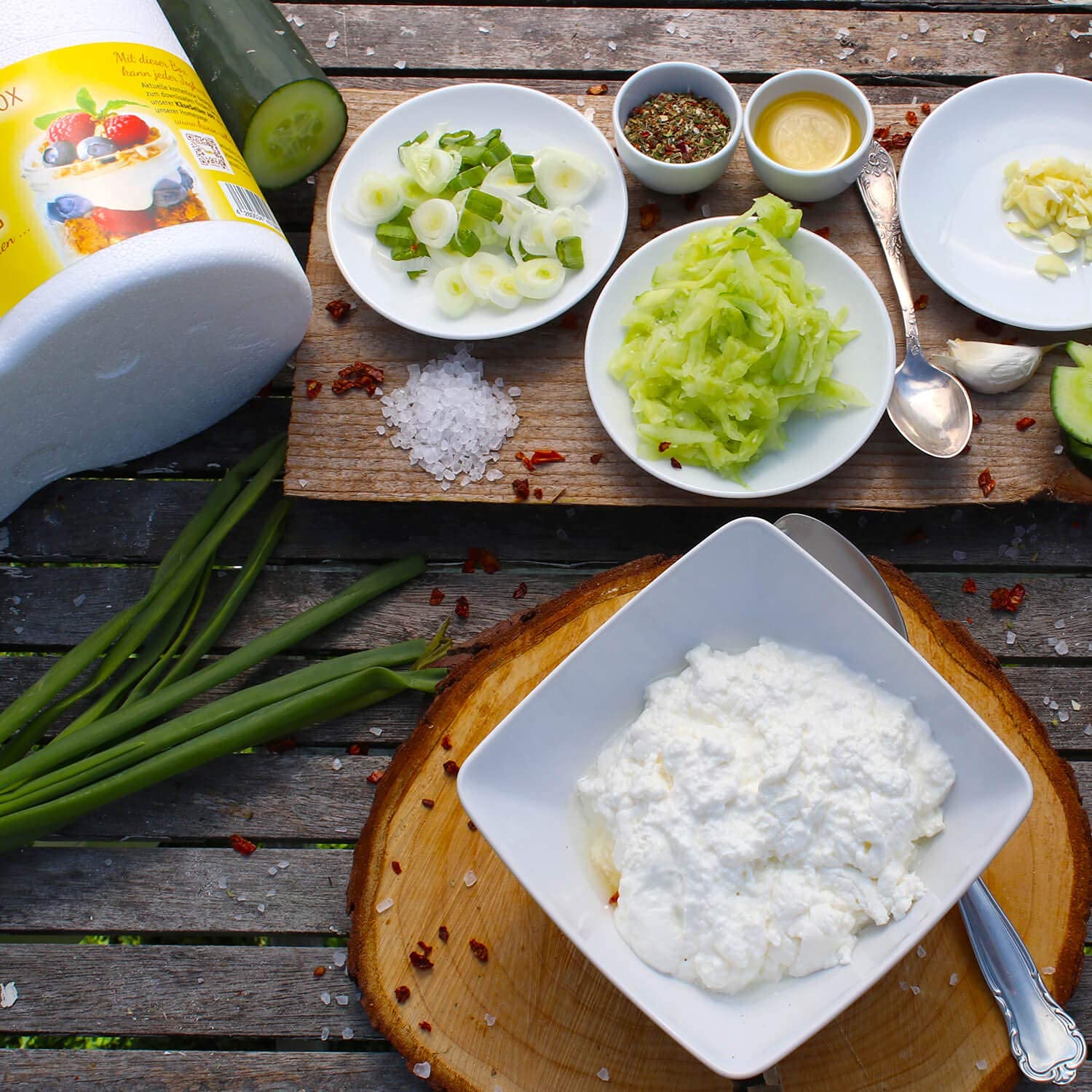 Joghurt selber Machen - Starter Set (ohne Strom) inkl. Anleitung