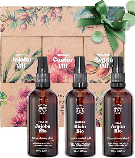 COFFRET CADEAU FEMME NATUREL & BIO | Gel Aloe Vera, Huile de...