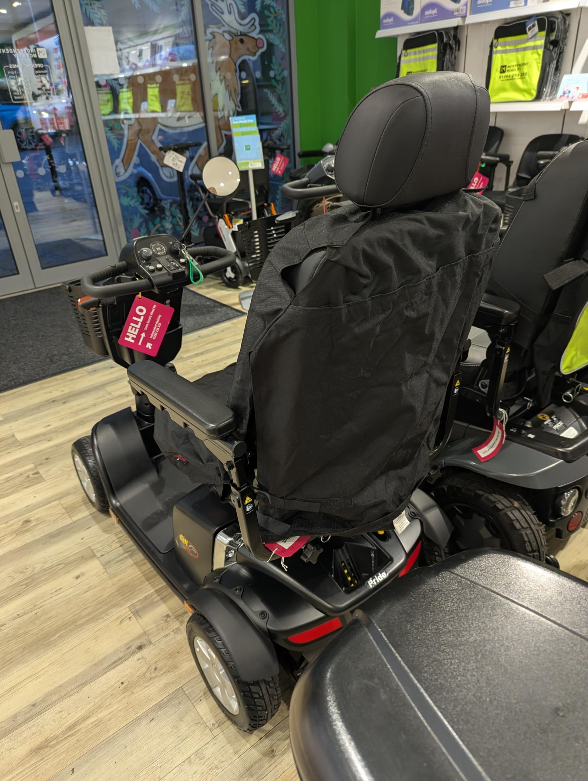 Funda de asiento de tractor mediana y grande, impermeable, resistente, se adapta a John Deere, New Holland, Case, Fendt, Massey Ferguson y más, color negro